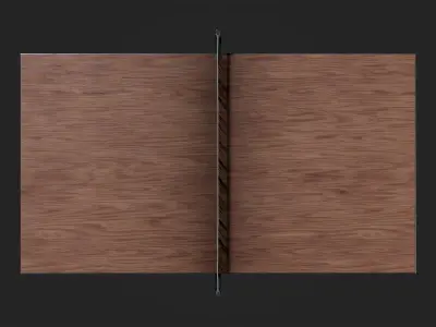 Tennis Table Low-poly 3D model