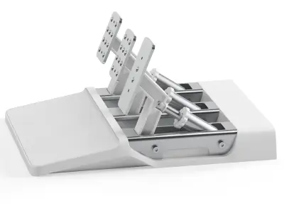 Racing Pedals 3D model