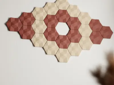 3D Wall Panels Set 3D print model