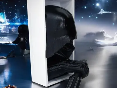 Star Wars - Darth Vader - Book Nook 3D print model