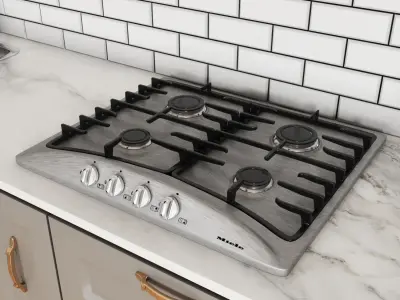 modern kitchen 03 3D model