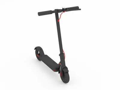 Electric Scooter 2 3D model