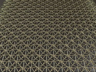 Decorative wall 3D model