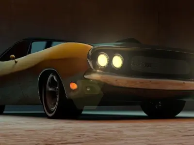 1970 Dodge Challanger 3D model