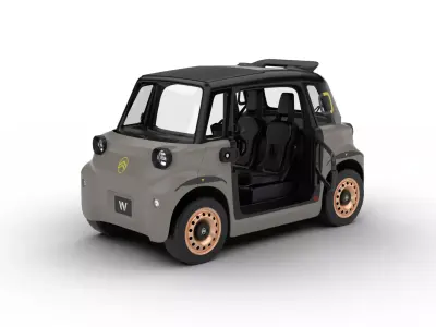 Citroen Ami Buggy 2025 HQ 3d model 3D model