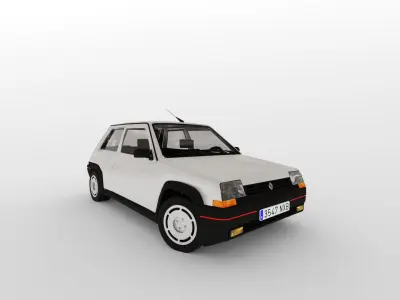 Renault Super 5 3D model