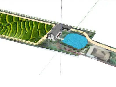 THAI URBAN HOUSE 3 SKPver8 3D model