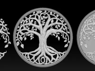 Tree of Life printable 3D print model 3D print model