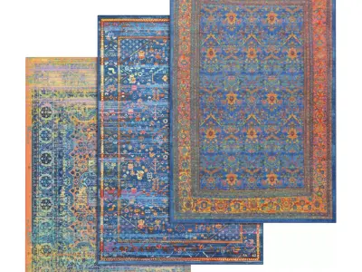 Rug Set 1615 3D model