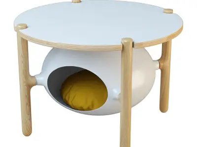  Igloo Table Cat Home 3D model