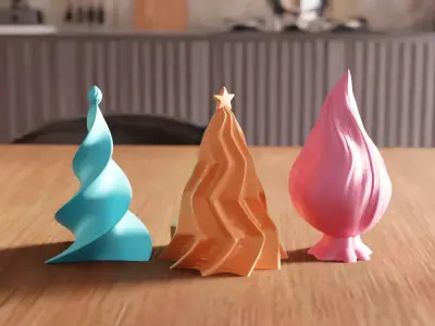 Christmas Tree Pack - 224 3D print model