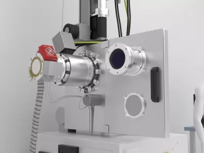 Industrial Spluttering machine  3D model