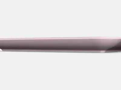 FARGKLAR Plate 4 Low-poly 3D model