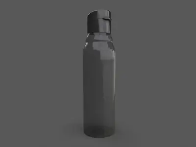 PBR Sports Water Bottle D Low-poly 3D model