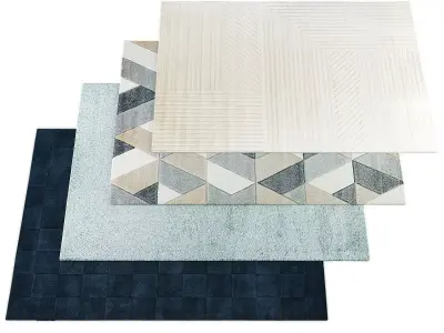 Rugs555 Low-poly 3D model