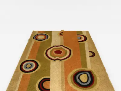 Rugs No 884 Low-poly 3D model