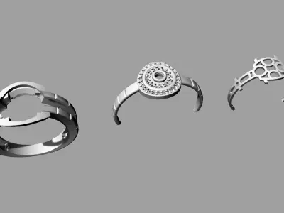 Ring Gold  3D print model