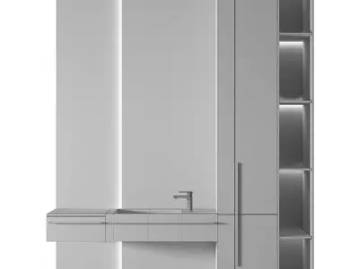 Luxury Bathroom 198 3D model