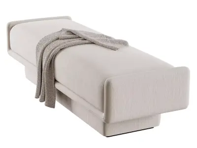 Lilas Bench 01 3D model