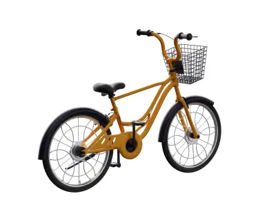 Bicycle Low-poly 3D model