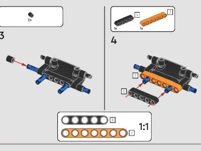 TwindBricks3D - 42166 NEOM McLaren Extreme E Race Car 3D print model