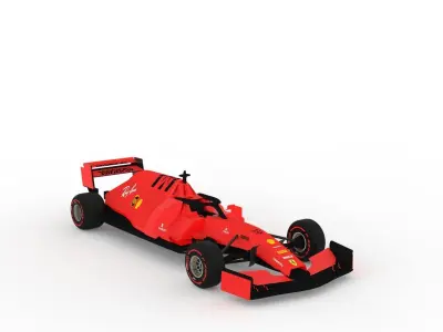 Scuderia Ferrari SF1000 3D model