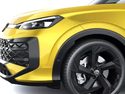Volkswagen T-Roc R-line 2026 3D model