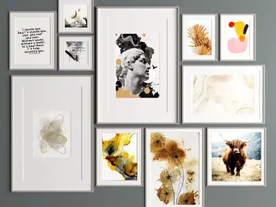 Art Frame 315 Low-poly 3D model