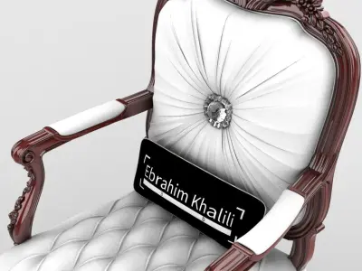 Carved sofa mbl3007 for cnc 3D model