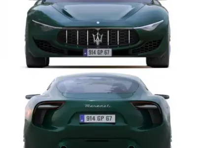 Maserati-Alfieri-3D-Model 3D model