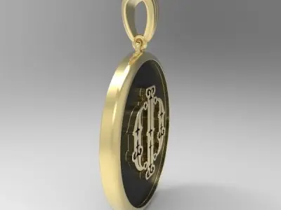 Decorative Letter Ph 3D print model