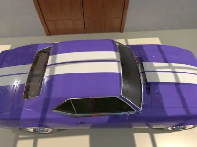 Chevrolet Camaro RS Z28 1968-69 3D model