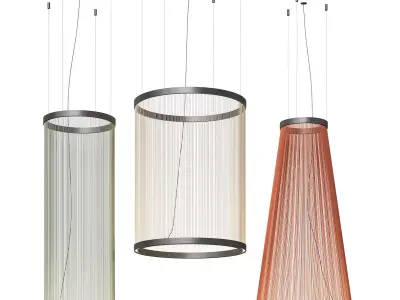 Vibia hanging lights Array 3D model