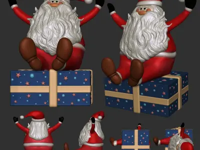 CHRISTMAS DECORATION SET 3D print model