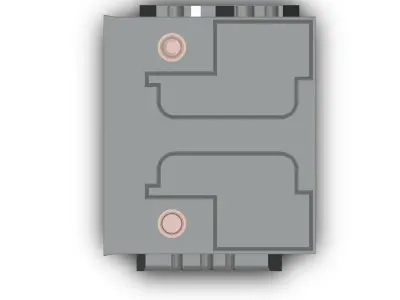 1to10 RC Car Battery 3D print model