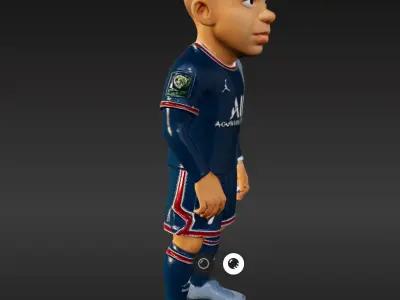 Kylian Mbappe Mini Fut Series 3D model