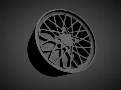 JNC 040 scalable and Printable rim 3D print model