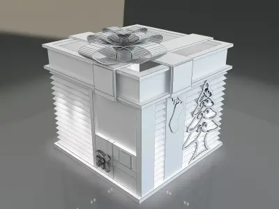 Booth Exhibition Stand a663b 3D model