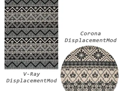 Rugs No 307 Low-poly 3D model