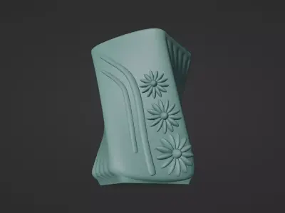 3D Printable Decorative Vase Model 3D print model