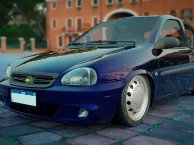 Corsa 1995 GSi 16v 3D model