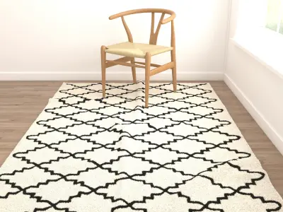 Rugs No 551 Low-poly 3D model