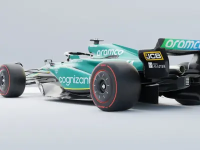 Aston Martin AMR23 REWORK 3D model