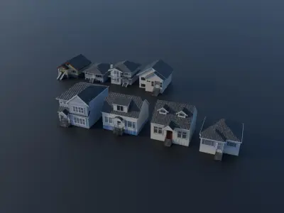 House collection 3D model