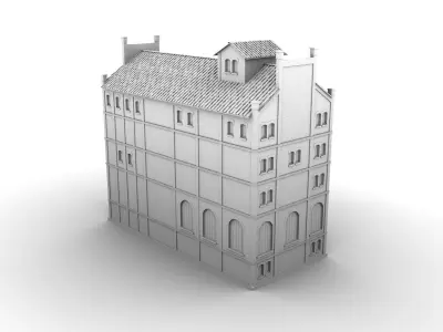 Brewery Mill 3D model