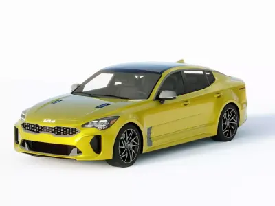Kia Stinger GT 2022 3D model