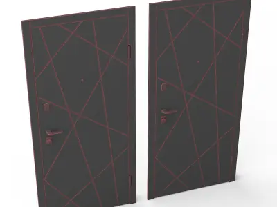 Heanry Door 3D model