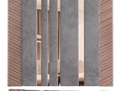 Panel by Pinterest 3D model