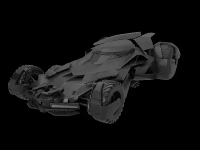 Batmobile  3d Printed 3D print model