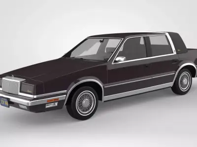 Chrysler New Yorker 1991 3D model